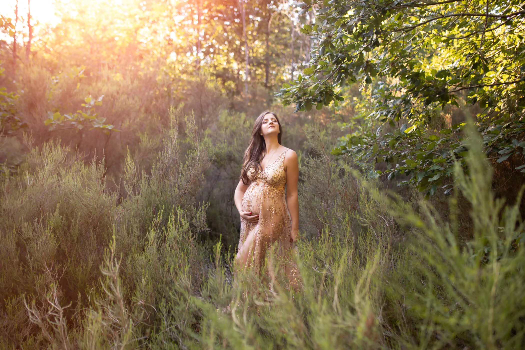 photoshoot grossesse exterieur